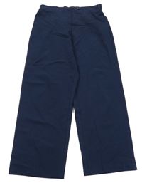 Tmavomodré culottes nohavice