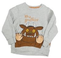 Sivá mikina s Gruffalem Primark