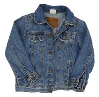 Modrá rifľová bunda Zara