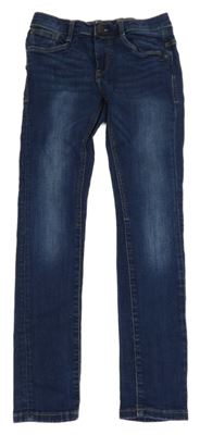 Tmavomodré skinny rifle C&A