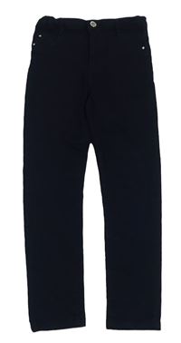 Tmavomodré elastické rifle River Island