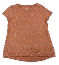 Staroružové tričko so srdiečkami H&M