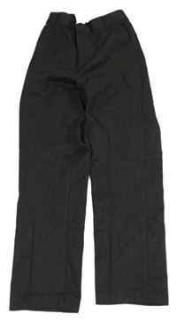 Nové - Tmavošedé slavnostní kalhoty F&F