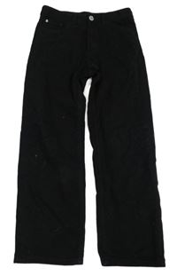 Čierne loose fit rifle H&M