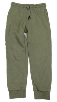 Khaki cuff tepláky F&F