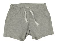 Sivé bavlnené kraťasy H&M