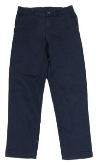 Tmavomodré chino rifle H&M