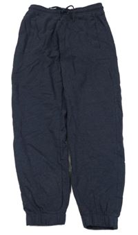 Nové - tmavomodré melírované chino tepláky CUBUS