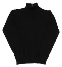 Čierny svetrový rolák