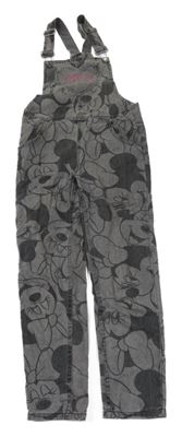 Šedé riflové laclové kalhoty s Minnie Disney