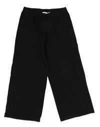 Čierne teplákové wide leg nohavice zn. Name it