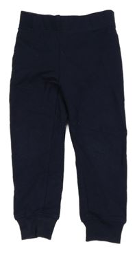 Tmavomodré tepláky Decathlon