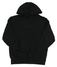 Čierna mikina s výšivkou a kapucňou Destination