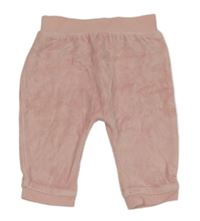 Ružové zamatové tepláky George