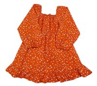 Červené kvetované šaty Primark