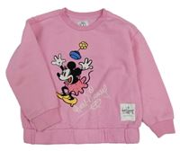 Růžová mikina s Minnie Primark