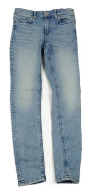 Světlemodré skinny fit rifle H&M