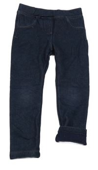 Tmavomodré thermo tregíny riflového vzhledu Lupilu