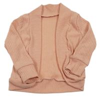 Marhuľový pletený cardigan