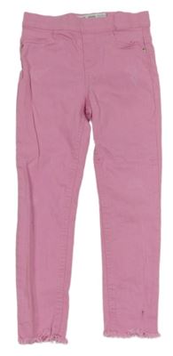 Ružové džegíny Denim Co.