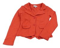 Červený teplákový kabátek