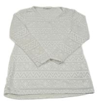 Biele perforované tričko Yigga