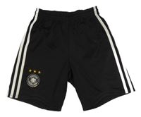 Černé fotbalové funkční kraťasy - Deutschland Adidas