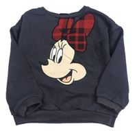 Antracitová mikina s Minnie zn. Disney