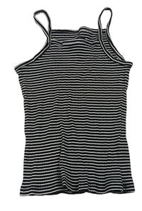 Čierno-biely pruhovaný top Primark