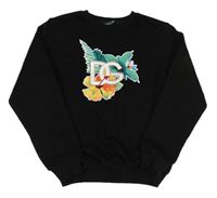 Čierna mikina s logem Dolce&Gabbana