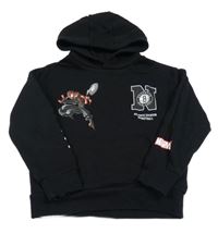Čierna mikina so Spidermanem a kapucňou Marvel