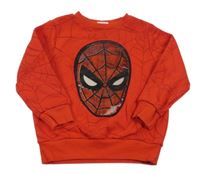 Červená mikina so Spidermanem Marvel
