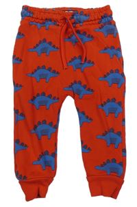 Červeno-modré tepláky s diny Next