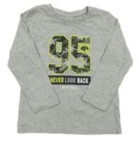 Svetlosivé tričko s číslom Kiki&Koko