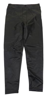 Černé koženkové legíny Kiki&Koko