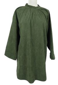 Dámská khaki manšestrová tunika