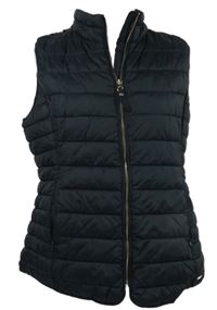 Dámská tmavomodrá šusťáková zateplená vesta Joules 