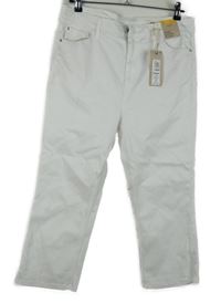 Nové - Dámské bílé skinny crop rifle M&S