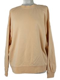 Dámská oranžová oversized mikina Primark 