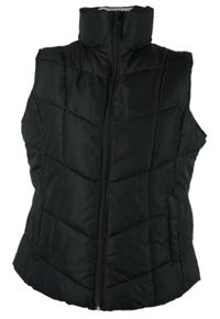 Dámská černá šusťáková zateplená vesta Store Twenty One