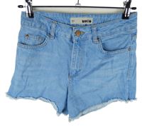 Dámské světlemodré riflové kraťasy Topshop 