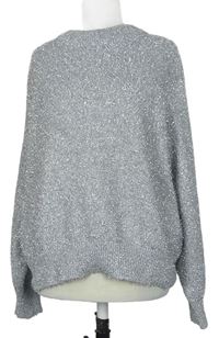 Dámsky strieborný sveter zn. H&M