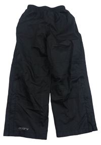 Čierne šušťákové funkčné nohavice Mountain Warehouse