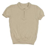 Béžový károvaný sveter Matalan