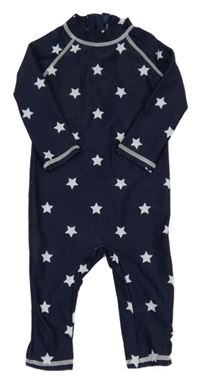 Tmavomodrý UV overal s hviezdami George