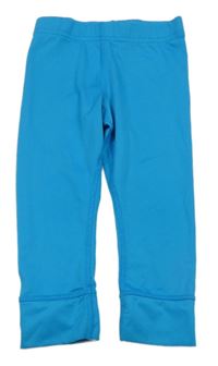 Tyrkysové športové legíny Crane