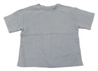 Šedé vzorované tričko H&M