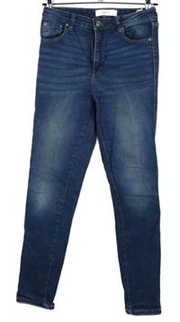 Dámske tmavomodré rifle Reserved