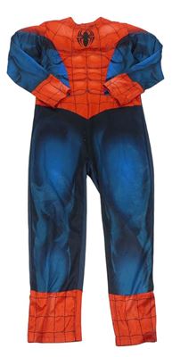 Kostým - Červeno-modrý overal - Spiderman
