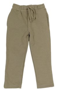 Béžové vzorované teplákové nohavice River Island